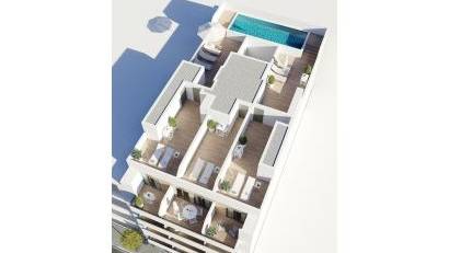 Nyproduktion - Apartment -
Torrevieja - Center