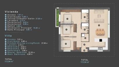Nyproduktion - Villa -
Orihuela Costa - Las Filipinas