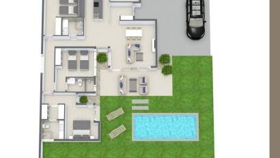 Nyproduktion - Villa -
Banos y Mendigo - Altaona Golf