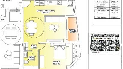 Nyproduktion - Apartment -
San Miguel - Pueblo