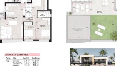 Nyproduktion - Villa -
Alhama De Murcia - Condado De Alhama