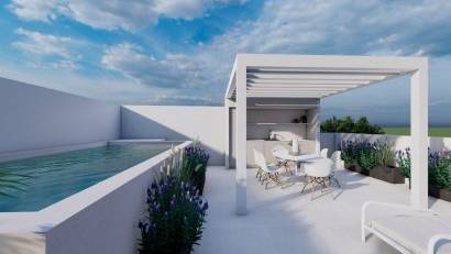 Nyproduktion - Bungalow -
Pilar de la Horadada - pueblo