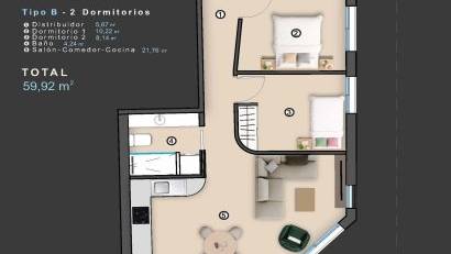 Nyproduktion - Apartment -
Torrevieja - Center