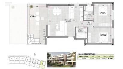Nyproduktion - Apartment -
Alhama De Murcia - Condado De Alhama