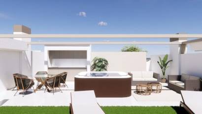 Nyproduktion - Bungalow -
Pilar de la Horadada - pueblo