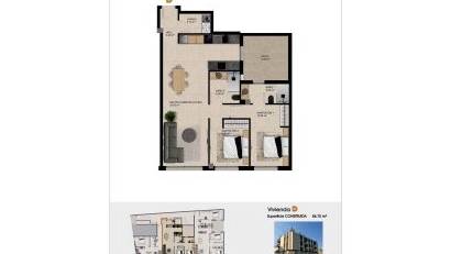 Nyproduktion - Apartment -
Catral - pueblo