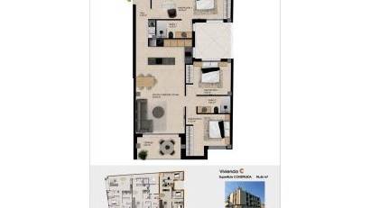 Nyproduktion - Apartment -
Catral - pueblo