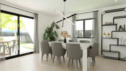 Obra nueva - Villa -
Monforte del Cid - La Capitana