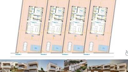 Obra nueva - Villa -
Pilar de la Horadada - pueblo