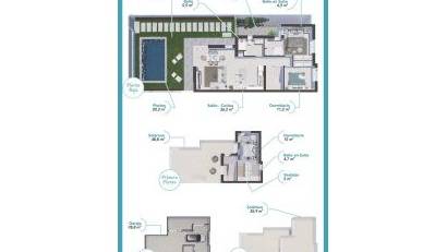 Nyproduktion - Villa -
Los Alcázares - Torre del Rame