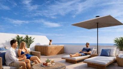 Obra nueva - Apartment -
Los Alcázares - Serena Golf