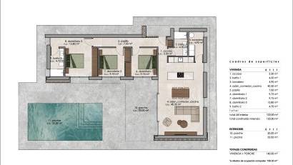 Obra nueva - Villa -
Pinoso - Lel