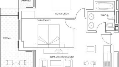 Obra nueva - Apartment -
Vera - Puerto del Rey