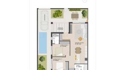 Obra nueva - Quad House -
Torre - Pacheco - El Alba