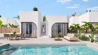 Obra nueva - Villa -
Los Alcázares - La Serena Golf