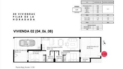 Nyproduktion - Bungalow -
Pilar de la Horadada - pueblo