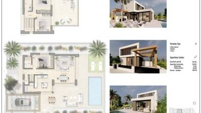 Nyproduktion - Villa -
Pilar de la Horadada - Roda Golf