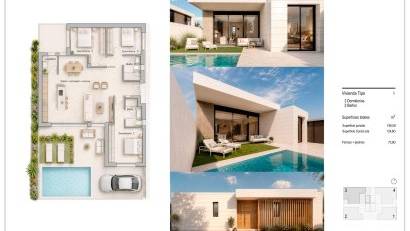 New Build - Villa -
Pilar de la Horadada - pueblo